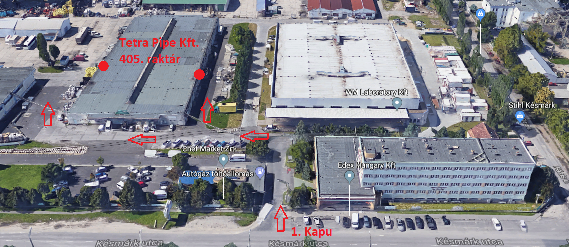 tetra pipe térkép dréncső